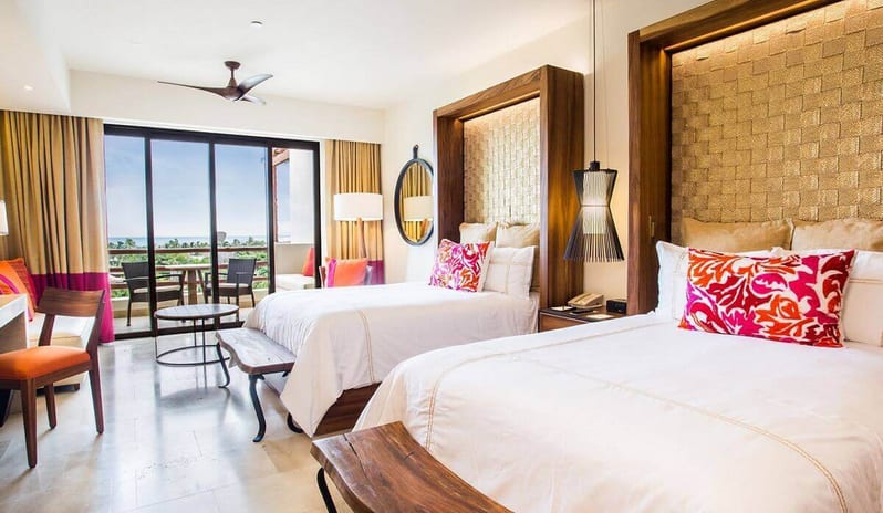 SECRETS AKUMAL JUNIOR SUITE OCEAN VIEW QUEEN BED